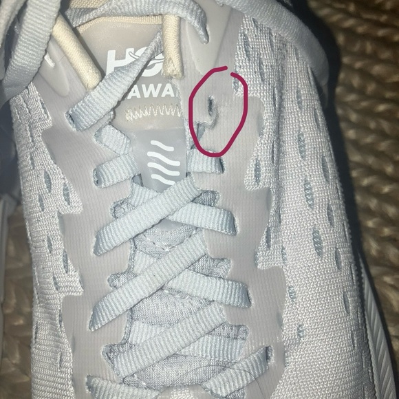 New Women's HOKA Kawana size 9 sneakers light grey - Picture 8 of 8